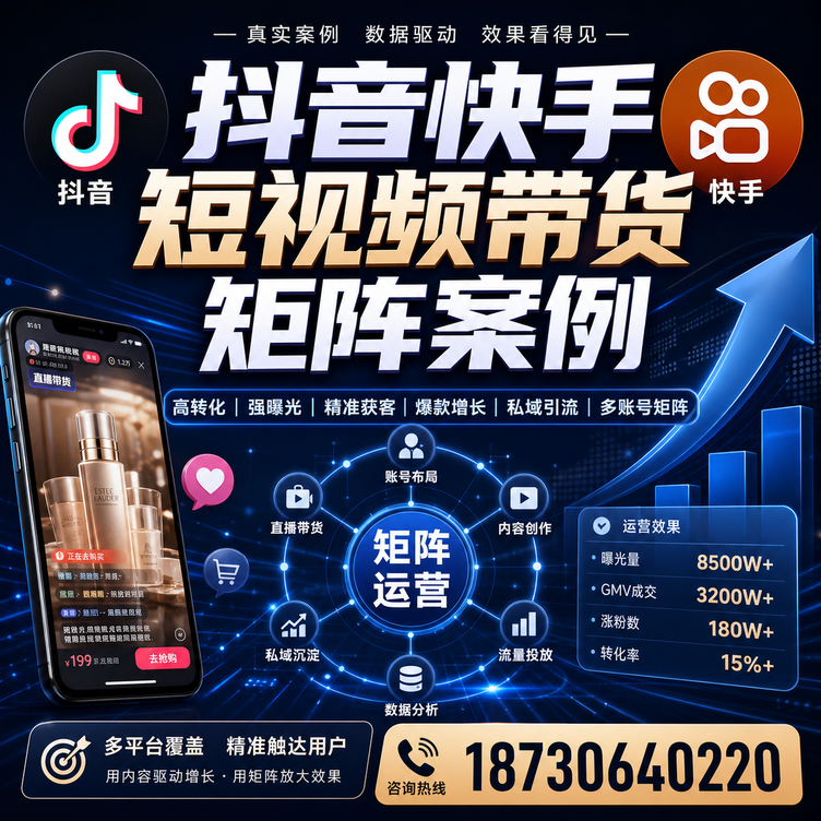 阿里短视频带货团队多平台矩阵自动分发案例